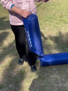 Picnic mat 2*2Meter camping hiking sleeping mat waterproof double-sided aluminum moisture-proof mat Outdoor Camping Picnic Mat Aluminum Foil Moisture-proof Pad Sleeping Mattress Beach Mat Crawling Mat