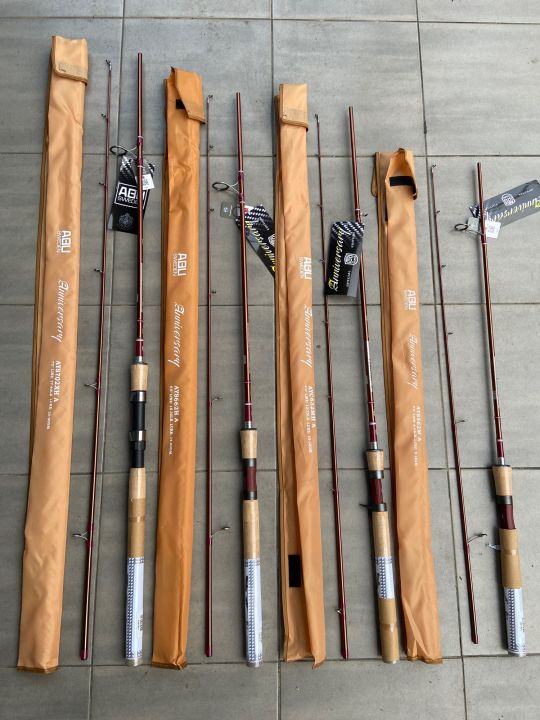 ABU GARCIA 100 YEARS ANNIVERSARY SPINNING & CASTING ROD Abu