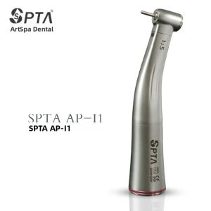 Mũi Khoan Nha Khoa Tốc Độ Thấp Artspa 1:5 Với Đèn LED Sợi Quang Thép Không Gỉ Góc Nghiêng Phun Nước Dùng Trong Y Tế Nha Khoa