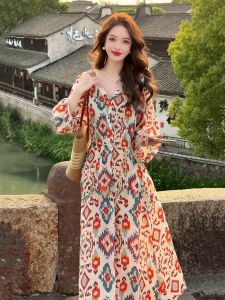 ANFEIQI | French Style New Dress relaxed feel holiday vibes