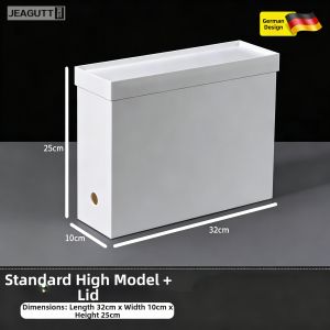 jeagutt | Narrow Plastic Storage Box 10cm