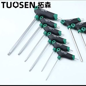 Tuosen ประแจแอลหกเหลี่ยม ประแจแอลหัวบอล ด้ามจับตัวที ขนาด 8มม มีให้เลือก2แบบ ส่งด่วนจากไทย