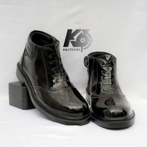 Sepatu Pdh Tali Mati Dan Resleting. Hitam Mengkilap Sepatu Pdh TNI Sepatu Pdh Dinas Lapangan