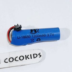 Pin 18650 (3.7V - 1200mAh ) dùng cho đồ chơi điều khiển như Tàu Ca nô Ô tô Mô tô điều khiển máy bay cá sấu bơi...