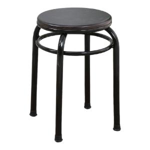 Thickened Metal Iron Tube round Stool Home Use Restaurant Table Chair Creative Double Ring High Stool Counter Height Stool