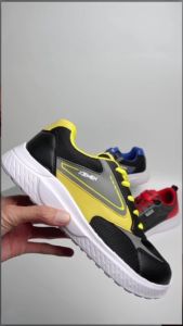 StyleHub Vermilion Vigor | Sepatu Joemen Olahraga - Sneakers Joging Santai Merah J 62