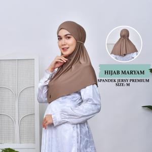 JILBAB MARYAM SIZE M / HIJAB BERGO TALI INSTAN
