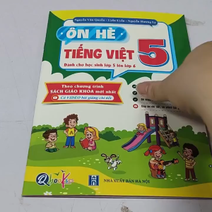 Sách - Ôn hè - Tiếng Việt 5 (Lớp 5 lên 6) - Chương trình mới (Qbooks)