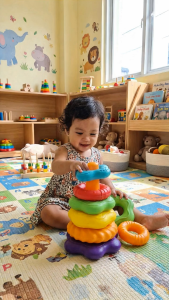 Baby Pro Rainbow Stacking Montessori Educational Toy For Kids
