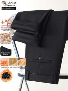 TUCANO | Thermal Stretch Trousers Straight Fit  for Business Casual
