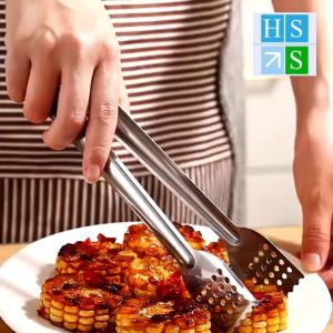 Cây gắp đá chất liệu inox cây gắp đồ nóng dài 22cm nhỏ gọn tiện dụng