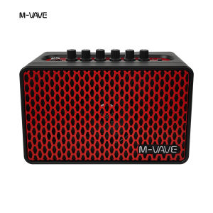 M-VAVE | M-VAVE SP100 Electric Guitar Bass Amplifier Portable Amp Wireless BT Speaker 10W Rechargeable/8H Working/OTG Recording