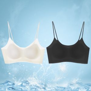 Miiow | Comfortable Womens Underwear 2025 Summer New Cool Style Prevent Sagging Small Chest Looks Big 3D Gathered Auxiliary Breast Collection