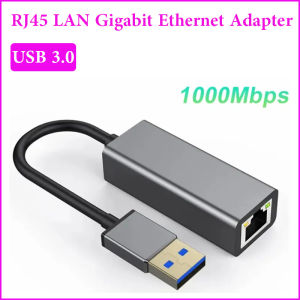 Type-C USB 3.0 to 1000Mbps RJ45 LAN Gigabit Ethernet Adapter For Macbook PC Windows Lan 10/100/1000Mbps