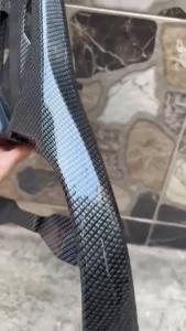 BAGA SAU KIỂU SH XE VISION 2014 - 2019 - ĐEN CARBON