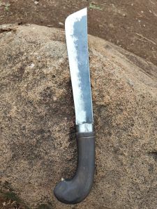 Golok soren model kembang kacangbaja per berkualitassepuh air anti mleot