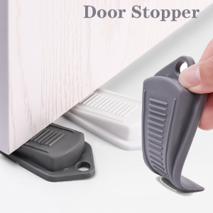 Safety Door Stop Stoppers Block Wedge Doorstops Door Stopper Home Office Door Rear Retainer Anti-collision Stop