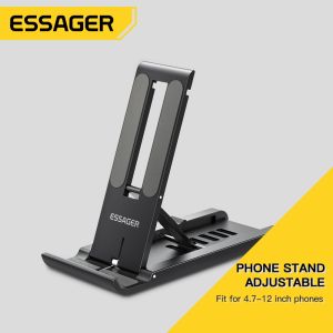 Essager | Essager Portable Desktop Holder Foldable Mini Moblie Phone Stand For iPhone 13 Pro Max iPad Xiaomi Desk Bracket Portable Stand