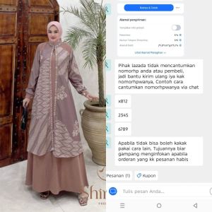 DRESS GAMIS OUTER MODE ADISTY VOL 4 TERBARU BY SHINBIE 100%ASLI REAL ADA MODE LYODRA
