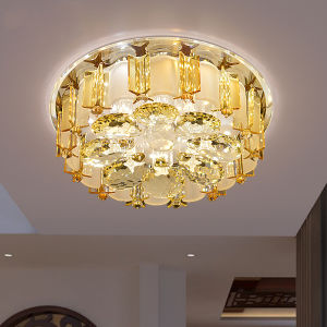 Crystal Aisle Light Living Room Dining Room Ceiling Hallway Light Entrance Foyer Corridor Bedroom Cloakroom Balcony Crystal Lamp