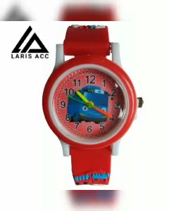 Jam Tangan Anak Tayo Cowok Keren Bahan Karet Rubber Terbaru