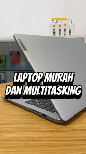 Laptop Lenovo Termurah - IdeaPad 1 15IJL7 [Celeron N4500 | 8GB | 256GB SSD | 15.6" HD | Garansi 1 Tahun | Bonus Tas & Install Windows 11 Siap Pakai]