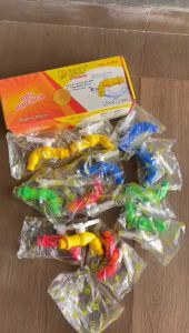 GROSIR 1BOX 12pcs Kran air 1/2 Inchi ISCO / Keran taman PVC tembok plastik