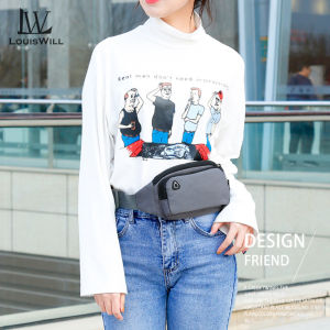 LouisWill Waist Pack Bag Pouches Waist Belts Bag Cross Body Bag Chest Bag Adjustable Running Pouch Women Waterproof Crossbody Bag Money Phone Waist Fanny Pack Jogging Belt Fanny Pack for Workouts Sports Outdoor