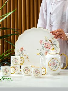 New Chinese Style Deluxe Water Set Living Room