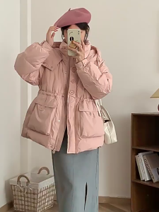 Women Winter Down Jacket Thick Warm Coat Hooded Windproof Waterproof Jacket Winter Travel Winter Wear Women Puffer 羽绒外套女