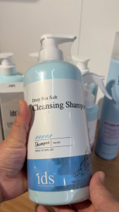 IDS Professional Sea Salt Cleansing Shampoo 800ml – Clean Balance & Purify Scalp