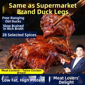 Spicy Salted Ready-to-Eat Duck Leg Snack