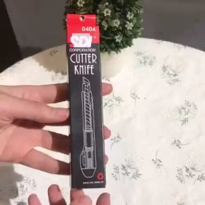 Dao Trỗ Rọc Giấy SDI Loại Nhỏ Siêu Bén Tặng Kèm 1 Lưỡi Thay Thế