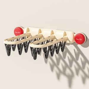Sucker Socks Drying Rack Multi-Clip Socks Hanger Drying Sock Fantastic Multifunctional Foldable Hanging Racks