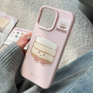 INS Cute 3D Soft Jellycat iPhone 17 Pro Max/17 Pro/17/Air Case – Kawaii Plush Cover for Girls Cartoon Protective Phone Case