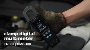 Fnirsi | FNIRSI DMC-100 10000 Counts DC AC Current USB Rechargeable Clamp Meter Digital Multimeter 600A Amperimetric Clamp NCV Meter Tool