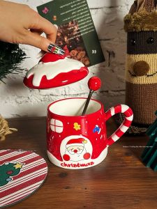 Tách Cà Phê Gốm Đẹp Dễ Thương Noel