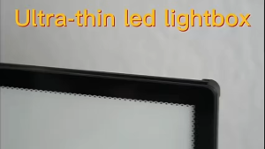 Heyman LED Menu A3 A4 LED Light Box Super Bright LED Menu Board Display with Adjustable Stand Brightness and Viewing Angle. menu board with light