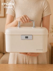 CHUMX | Password Locked Security Storage Box for Valuables Documents