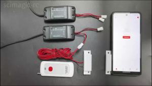 Universal 433MHz Rolling Code Garage Door WiFi Receiver APP Remote Control 7-32V 85-250V Smart RF Controller Work with Tuya