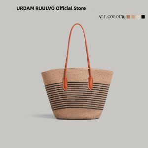 URCDN RDALVO | Large Capacity Beach Straw Tote Bag
