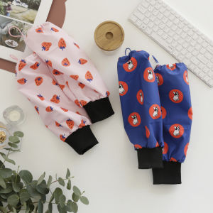 Soft Polyester Cotton Sleeve Covers Oil Resistant Elastic Universal Fit for Adults And Students Suitable for down Jackets