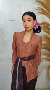 (HANYA KEBAYA) Baju Kebaya Jadi Brokat Lonceng Messy Kebaya Bali Modern Wisuda