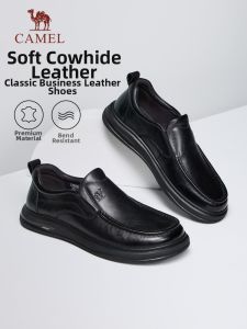 CAMEL | Wide Toe Comfort Slip-on Business Dad Shoes for Men