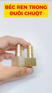 21 Đuôi Chuột Cắm Ống Mềm Lòng Trong Đồng Brass Barbed Hose Fitting Đầu Nối Ren Trong