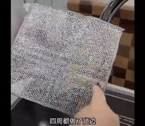 Kain Lap Dapur Kawat 2 Sisi Halus Untuk Cuci Piring Mangkok Panci