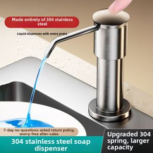 304 Stainless Steel Kitchen Soap Dispenser