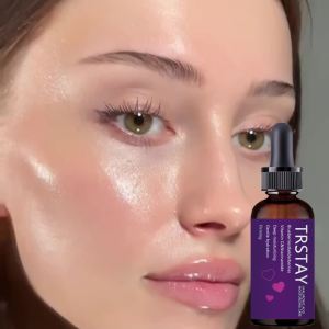 TRSTAY Under Eye Serum Daily Under Eye Care Serum with Vitamin E & Hyaluronic Acid Moisturizing Firming Brightening for Dark Circles Fine Lines Comfort Light Texture