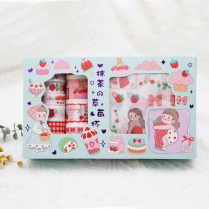 Cute Tape Sticker Gift Box Journal Set Cute Stickers Masking Tape