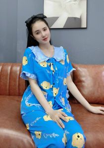 Đồ bộ tiểu thư sang  chảnh dành cho chị em đây ạ.Chất vải Kate Lụa siêu mềm mịn thoáng mátcó đủ màu cho chị em lựa chọn.From dưới 55kg đổ về.